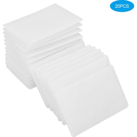 20 pièces Filtres de Remplacement Respirateur Coton pour Poussières ResMed S9/S10 (1/5)
