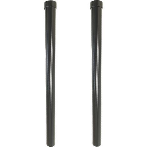 2 tubes d'extension métalliques Meixin Karcher Ka-Her série NT série WD noirs 50 cm (1/4)