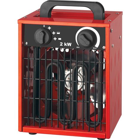 SHX Termoventilatore industriale 2000W SHX308HEAT2022-2000 Watt, elemento riscaldante in acciaio inox, 3 modalità di funzionamento, resistente agli spruzzi, regolabile, termostato, protezione da (1/5)