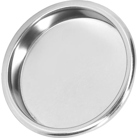 Filtre aveugle en acier inoxydable anti-rouille 2,3 pouces pour machine à café, insert de contre-lavage résistant à l'usure pour usage domestique.