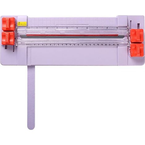 Massicot 4 en 1, cutter rotatif, machine de découpe bureau avec règles (1/5)