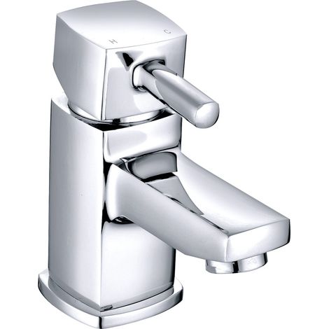 Cloakroom Basin Sink Mixer Tap Chrome Modern Bathroom Faucet (1/5)