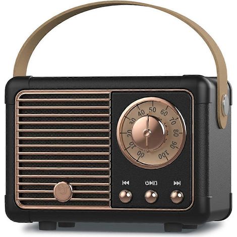 Retro-Bluetooth-Lautsprecher, kleiner kabelloser Bluetooth-Lautsprecher (1/5)