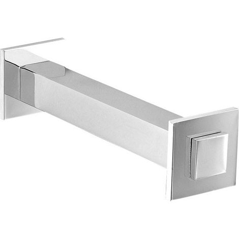 Porta carta igienica - porta rotolo da bagno linea picasso in ottone cromato - accessori bagno