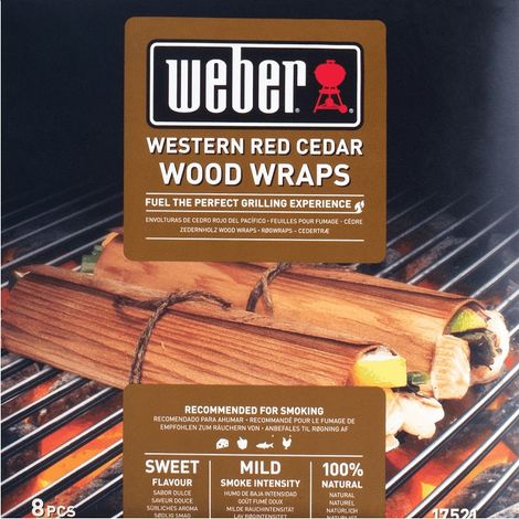 Wraps à fumer - Cèdre rouge du Pacifique Weber Cod. (1/2)