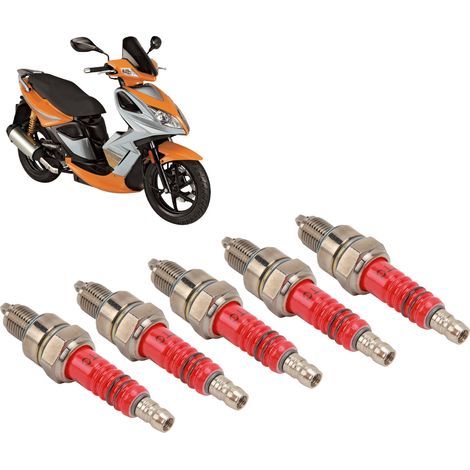 5 A7TC Zündkerzen für GY6 50cc-150cc 4-Takt-Roller (1/5)