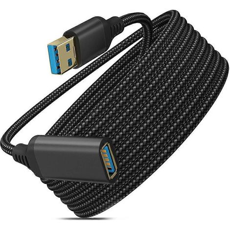 Câble d'extension USB 3.0 type A mâle-femelle (0,5 mètre / 1,6 pied) (1/5)