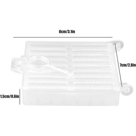 Cage De Transport Reine Des Abeilles - Plastique Haute Qualité - Pour Apiculture - Lot De 5 (1/5)