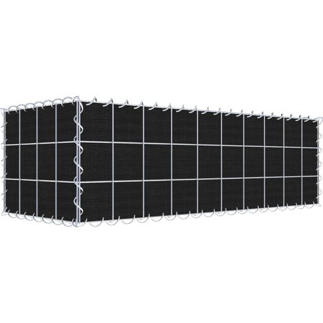 Gabiondeco - Gabion a végétaliser avec toile non-tissée 100 cm x 30 cm x 40 cm (L x H x P). maille 10 cm x 10 cm. spirale - Made in Germany (1/3)
