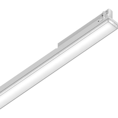 Proiettore Lineare Display Metallo Bianco Led 40W 3000K L.112,5Cm (1/2)