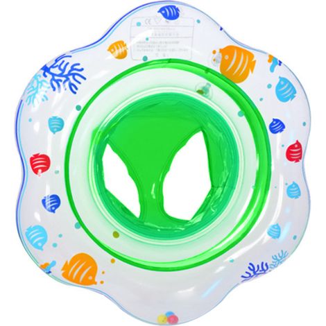 Flotteur De Bain Pour Bébé - Flotteur Piscine Gonflable Avec Siège Et Centre D'activités - Double Chambre À Air - PVC Écologique - Pour Enfants À Partir De 3 Ans (1/5)