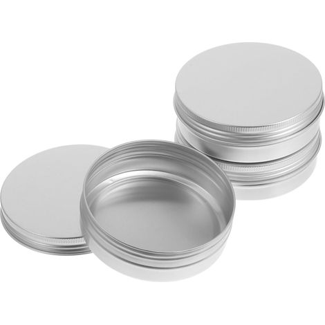 Pieces Aluminum Soap Box Container with Lid for Travel (1/5)