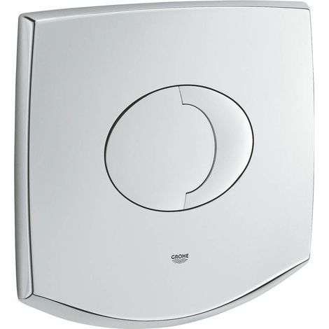 Commande de WC Chiara/Sentosa 38540, double débit ou démarrage/arrêt horizontal, chromé (1/2)