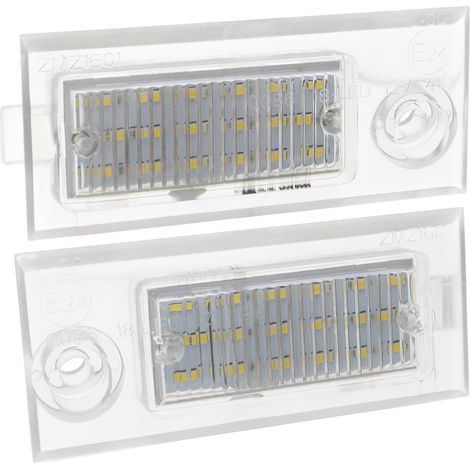 Audi A6 C5 Sed谩n 97-04 Juego de 2 luces de matr铆cula LED