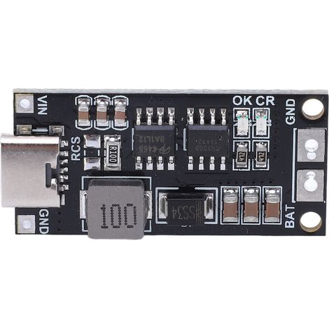 Module de chargeur de batterie 3S Type C à 12.6V, carte au Lithium Boost à Contact Stable, 2 pièces 1A (1/5)