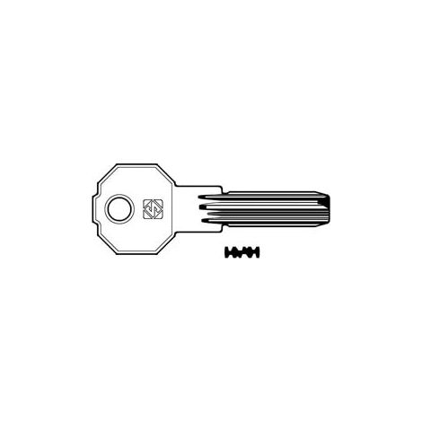 CHIAVI PUNZONATE PER CILINDRI PREFER 6 SPINE PF21- - PF21 - 5 pezzi SILCA