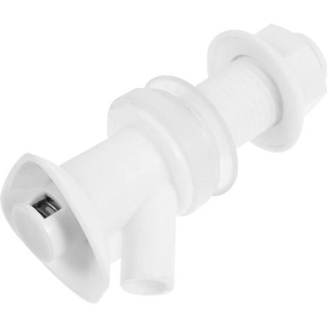 Robinet Résistant aux Fuites Distributeur de Boissons en Plastique Blanc, Portable et Léger pour Distributeur D'eau en Extérieur (1/5)