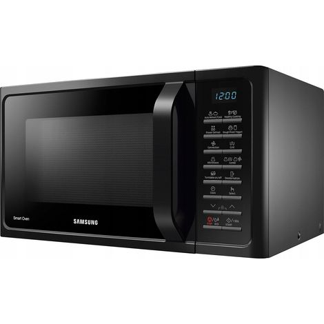 Horno microondas Samsung MC28H5015AK negro 900 vatios 28 litros