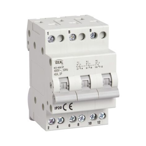 Interrupteur Kanlux kcs-40a 40 A 230 400 V AC (1/5)