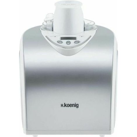 H.Koenig HF180 Eismaschine silber 1 Liter