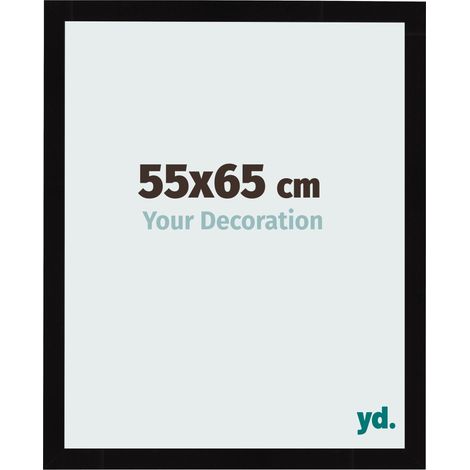 yd. - Cadre photo 55x65 - Noir Brillant - MDF - Bologna (1/5)