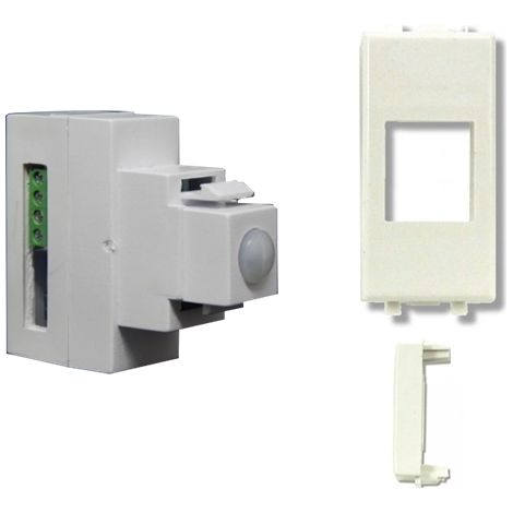 Sirsen sensore incasso a doppia tecnologia filare universale compatibile Ave Domus bianca - DT-KEY