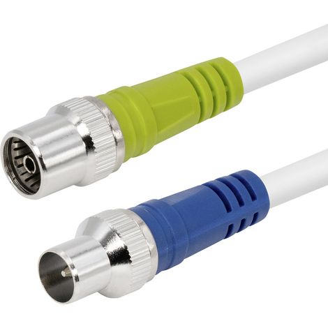 Maxtrack FK-IECS2,0L RJ45 Câble réseau, câble patch 2 m blanc 1 pc(s)