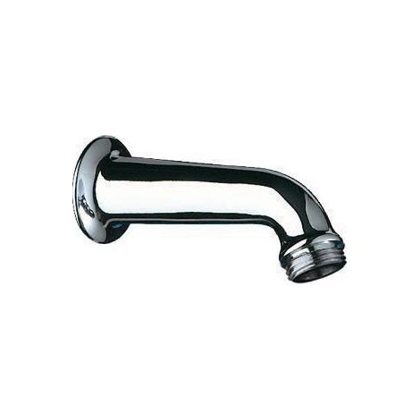 Bras de douche en laiton chromé mâle male 15 x 21 longueur 95 mm : réf. 710000 (1/2)