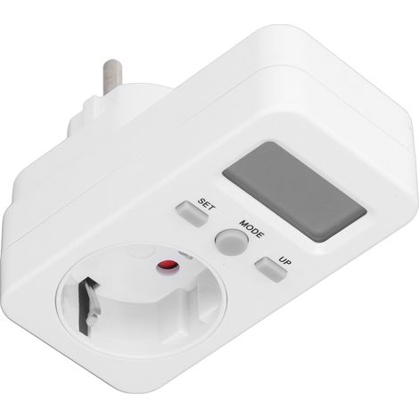 Stromverbrauchsmonitor mit LCD-Display, Smart-Home-Energietester, Stromzähler, EU-Stecker 230 V (1/5)