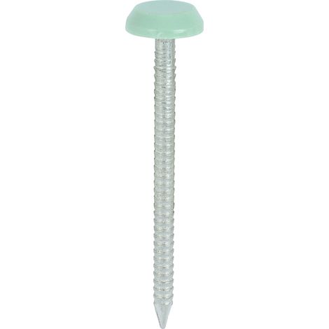 TIMCO Polymer Headed Nails A4 Stainless Steel Cream - 50mm