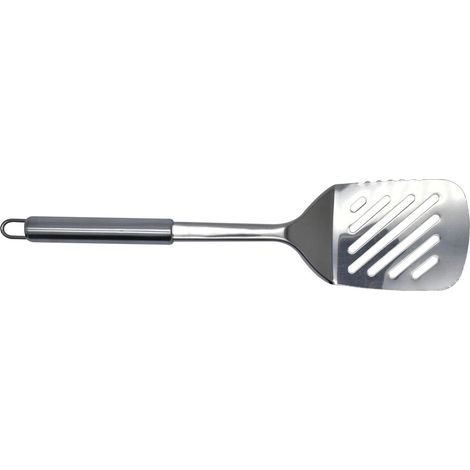 Spatule de cuisine ajourée en inox 33 cm Fackelmann Elemental (1/5)