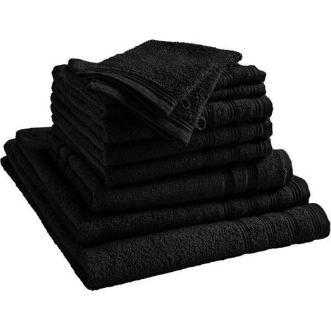 Pack complet 10 pièces "Spa" salle de bain / 400 gr/m² - "Spa" Truffe - "Spa" Truffe - (1/3)