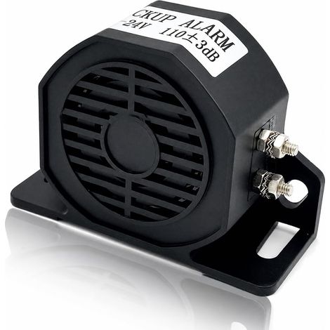 Avertisseur de Recul Universel, 12-24V, 110db Alarme de Voiture Recul D'avertissement pour Voitures Camions Fourgonnettes Véhicules Lourds(Carrée Alarme De Recul) (1/5)