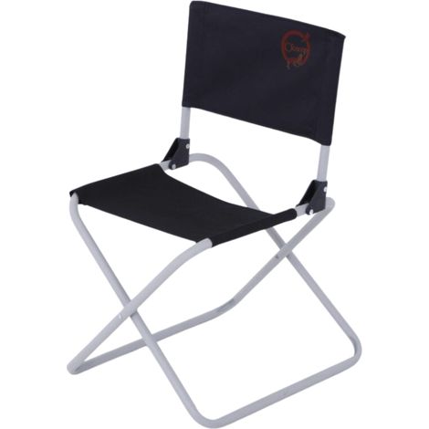 Lot de 2 chaises pliables de camping – Dimensions 47 x 68 x 40 cm – Toile polyester 600D – Structure en acier époxy 19 mm – O'Camp (1/5)