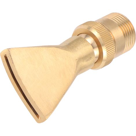 Buse de Jet Étroit pour Fontaine Bassin, Tête d'Arrosage Réglable avec Filetage Mâle G3/4 et Femelle G1/2 (1/5)