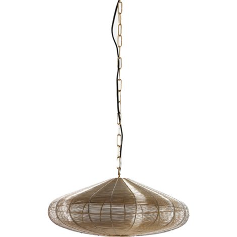 Light & Living - lámpara colgante - Bahoto - dorado - metal - E27