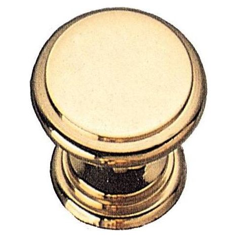 Blister pomolo 2174/c d 17 mm. oro lucido 2 pezzi