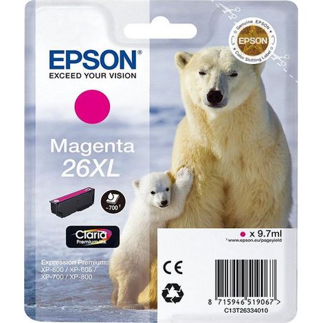 TINTE T2633 - Tinte - Epson - magenta - T2633 - original (C13T26334012) (1/5)