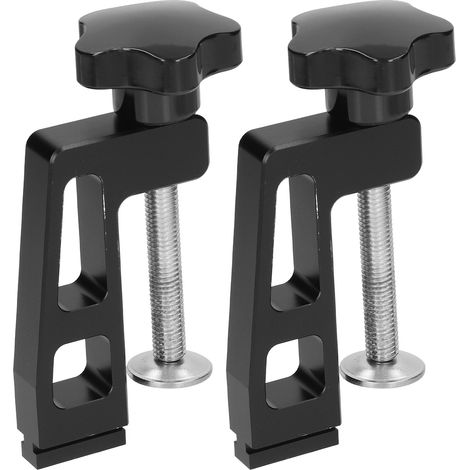 2 Fräsklemmen, Typ 45 und 75, Aluminium-T-Schiene, Werkbankbefestigungen, 2-teiliges Set (1/5)