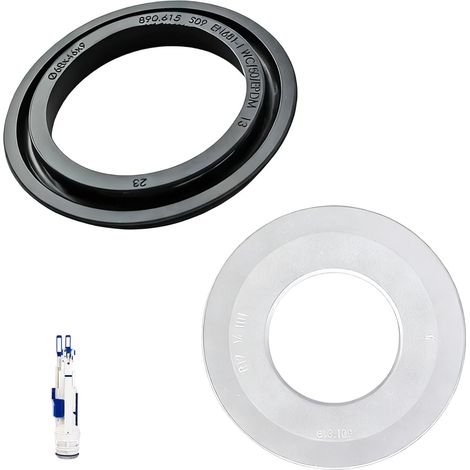 Joints Réservoir pour Geberit,Set de Joints de Cloche de Bassin et de Siphon,Remplacement De L'Art,Réservoirs pour 240.282.00.1,816.418.00.1,818.109,2 Pièces
