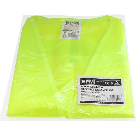 Gilet riflettente giallo taglia XL - E-900-9006 (1/2)