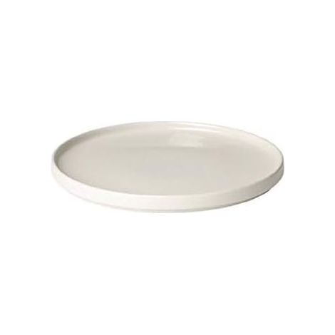 Plateau de pot de fleurs en céramique blanc de diamètre extérieur 13,8 cm adapté au bac de drainage des fleurs d'intérieur et d'extérieur, 1 pièce (1/5)