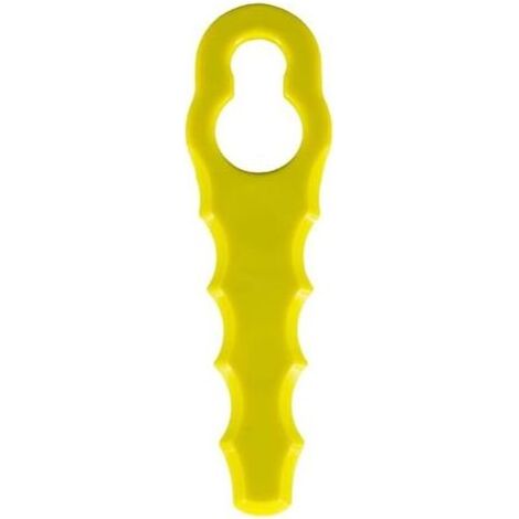Lot de 50 Lames de Rechange compatible pour Coupe Bordure, Têtes Double Lames Dentelées RAC155 RAC157 RAC158 (1/5)