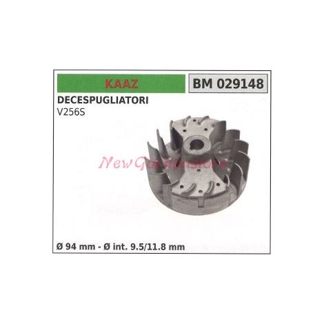 Volano magnetico KAAZ decespugliatore V256S Ø 94mm-Øint.9.5/11.8mm 029148