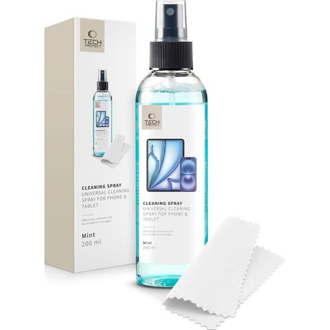 TECH-PROTECT Reinigungsspray für Handy & Tablet 200ml EKO MINT (1/5)
