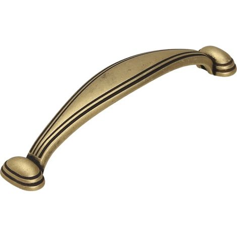 Tirador UR10, pátina sobre latón, 96 mm (1/3)