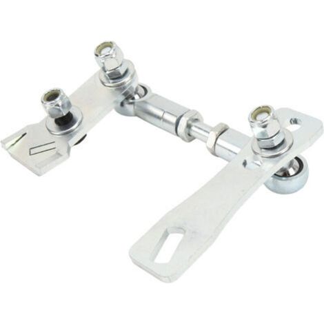 Replacement silver rustproof stainless steel transfer case linkage kit for Jeep Cherokee XJ Comanche MJ 1986-2001 (1/5)