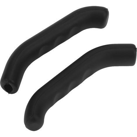 Protection de levier de frein de vélo en silicone, antidérapante et imperméable, disponible en 5 couleurs (noir) (1/5)
