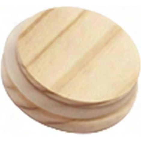 Couvercle en bois écologique et étanche (62 mm) pour tasses à café en céramique - Bon (1/5)