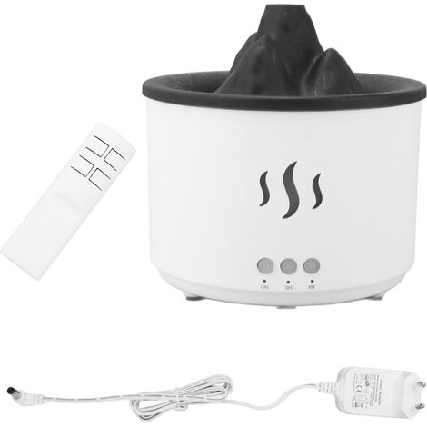 500 ml Ultraschall-Diffusor für ätherische Öle – Vulkan-Design, LED-Beleuchtung, leiser Betrieb, Aromatherapie-Luftbefeuchter – 100–240 V EU-Stecker (1/5)